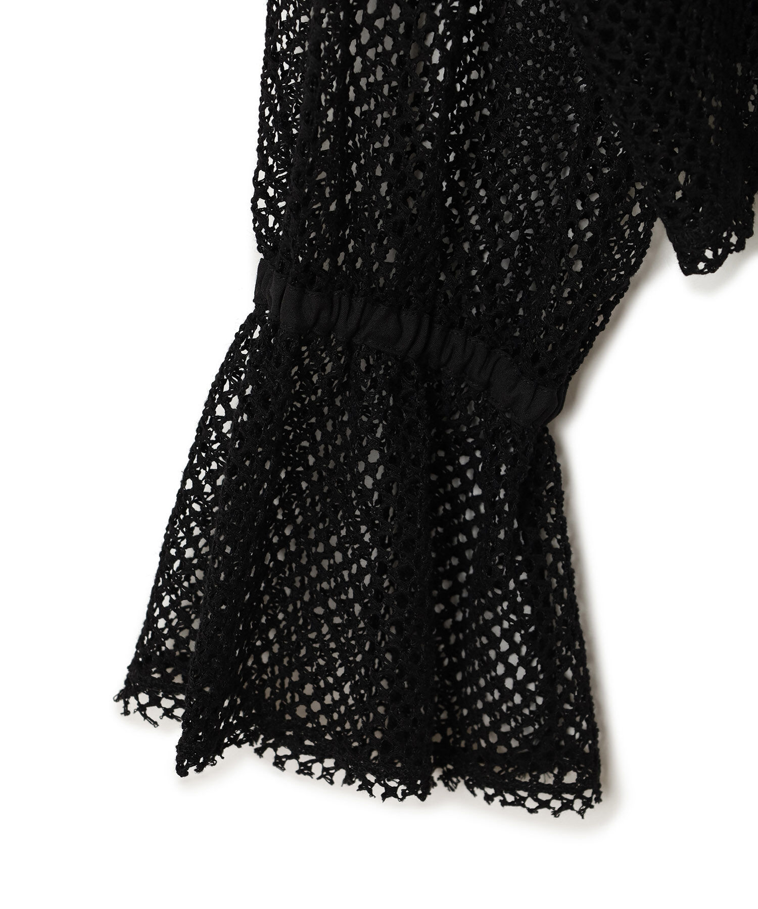 VIS「【前後2WAY】メッシュフリルカーディガン」|シャツ・ブラウス|