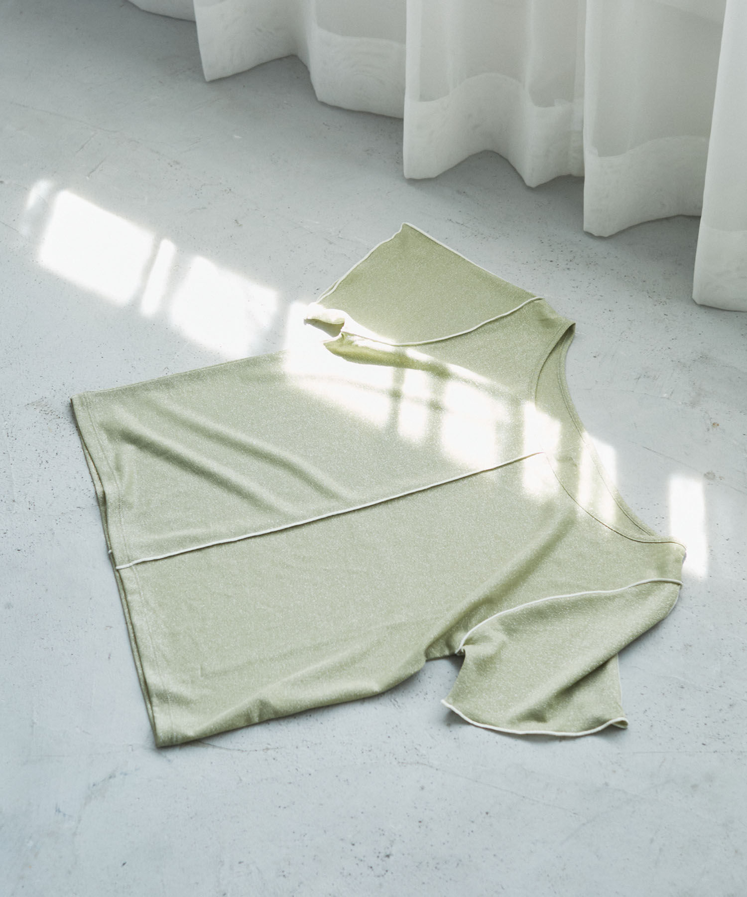 VIS「【洗える】ラメメローTシャツ」|Tシャツ・カットソー|