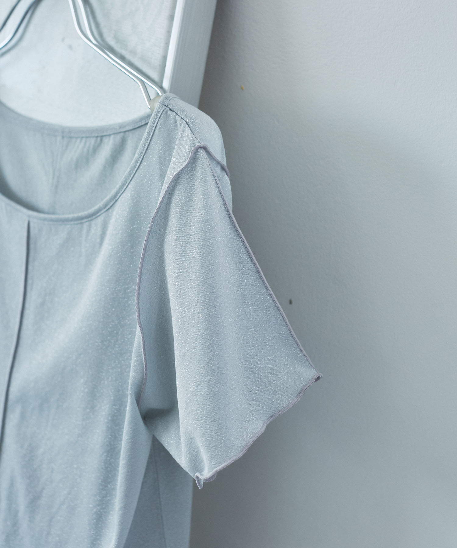 VIS「【洗える】ラメメローTシャツ」|Tシャツ・カットソー|