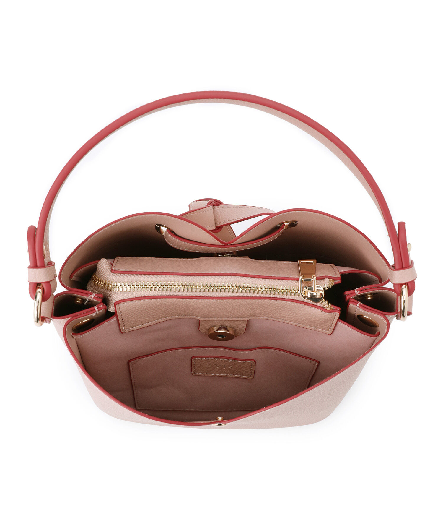 VIS「【累計3万点突破】【2WAY】ハートカットバッグ/追加」|ショルダー・メッセンジャー|