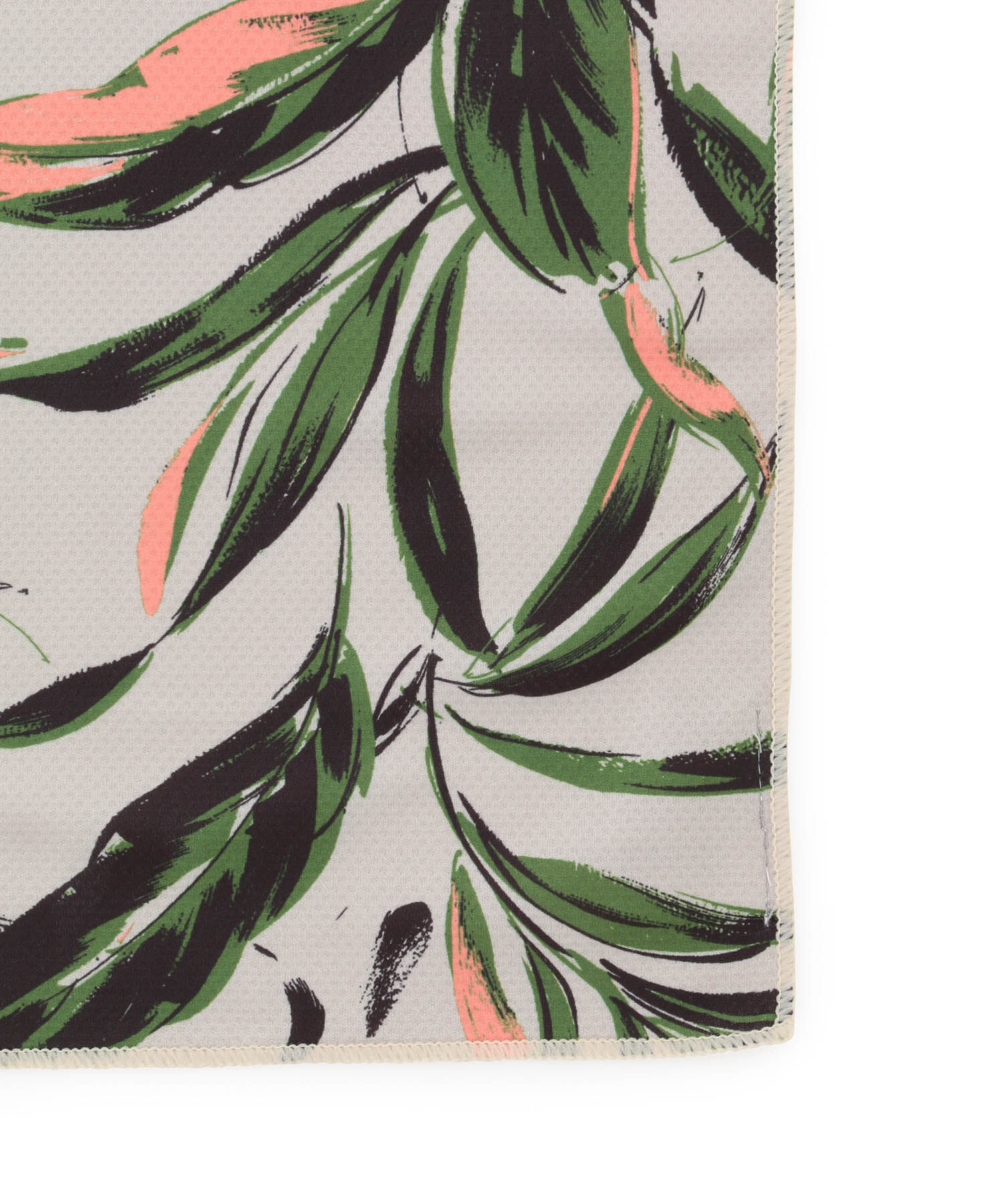 ROPE PICNIC PASSAGE「リーフ柄クールロングスカーフ」|バンダナ・スカーフ|