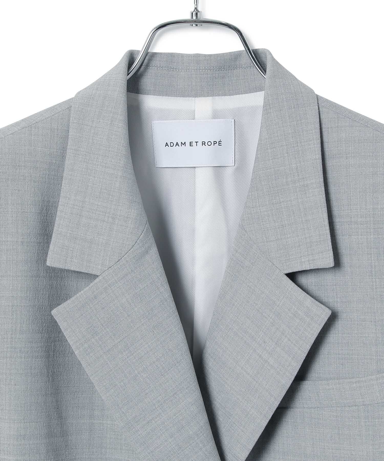 ADAM ET ROPE'「ルーズフィットジレ」|テーラードジャケット|