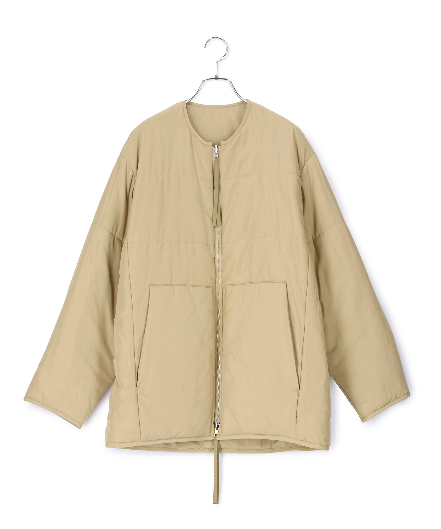 ADAM ET ROPE'「【WEB限定】リバーシブルツイードブルゾン」|ブルゾン・スタジャン|