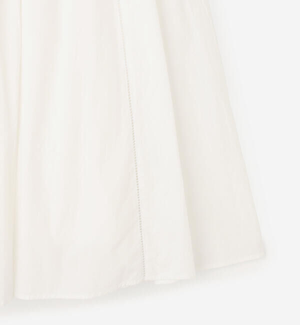  「INDIA INDUSTRY | コットンポプリン ギャザースカート WOMEN」|スカート|