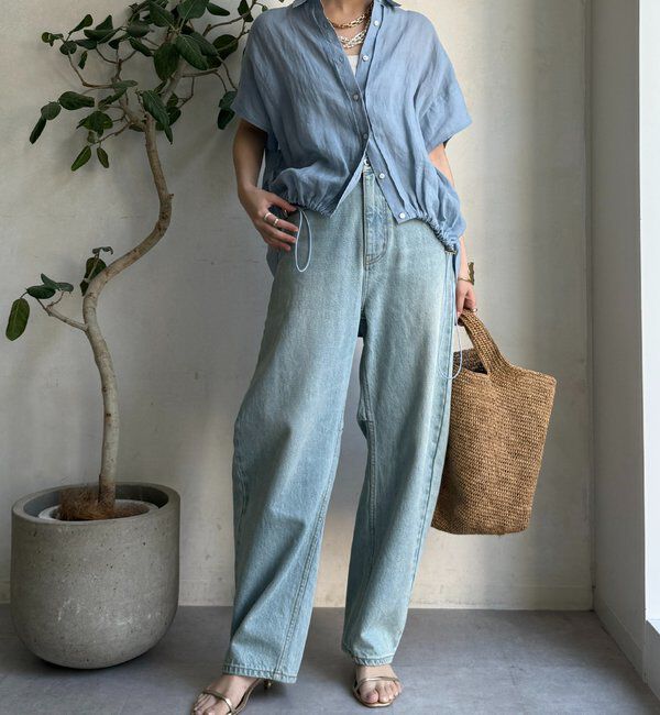  「【ベストセラーアイテム】カーブデニム」|デニム|