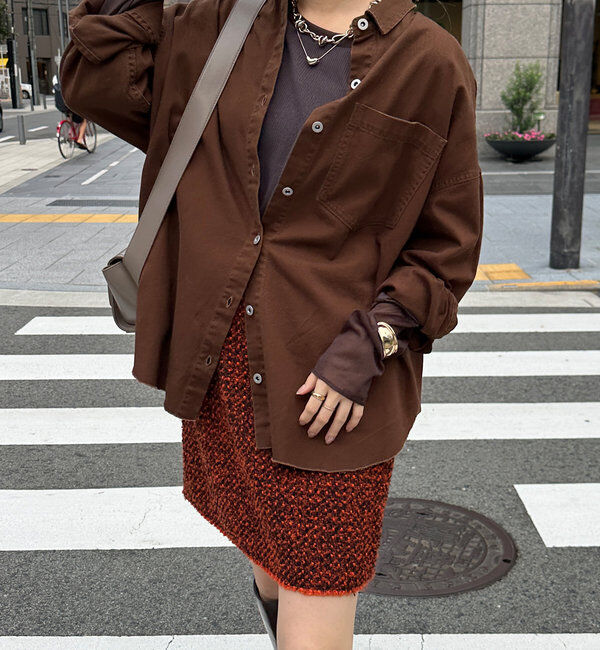  「【柔らかい着心地】袖シアーリブTEE」|Tシャツ・カットソー|