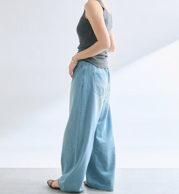  「【RIVE DROITE 名品インナー】シームレスタンク」|キャミソール|