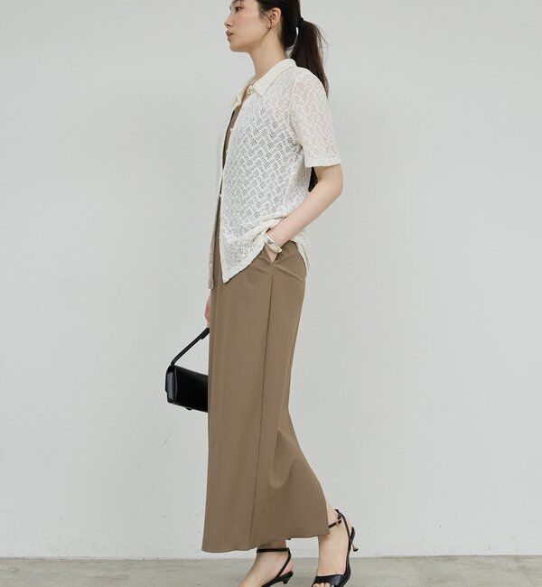  「【3サイズ展開】ストレッチマキシキャミワンピース」|ワンピース|