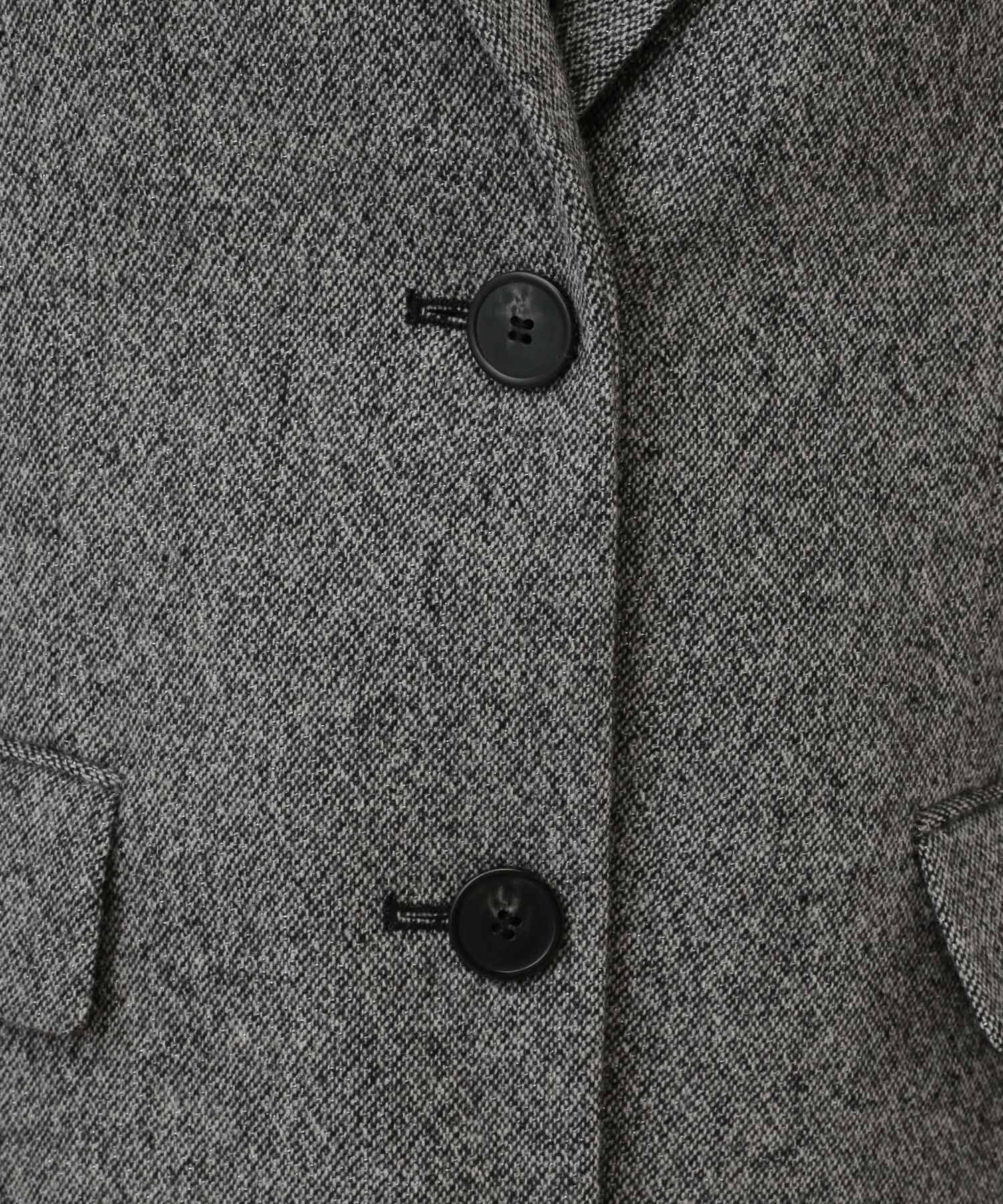 A part by 「坪田あさみさんYouTube紹介/シモーネラメツイードジャケット」|テーラードジャケット|