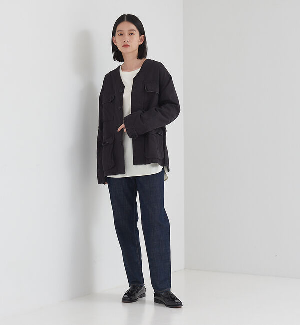 collex「【ROTHCO/ロスコ】Vネック シャツジャケット」|ブルゾン・スタジャン|