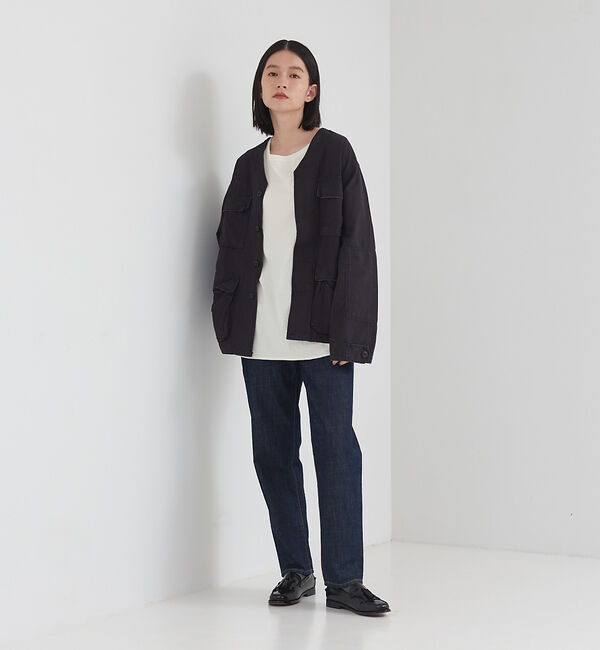 collex「【ROTHCO/ロスコ】Vネック シャツジャケット」|ブルゾン・スタジャン|