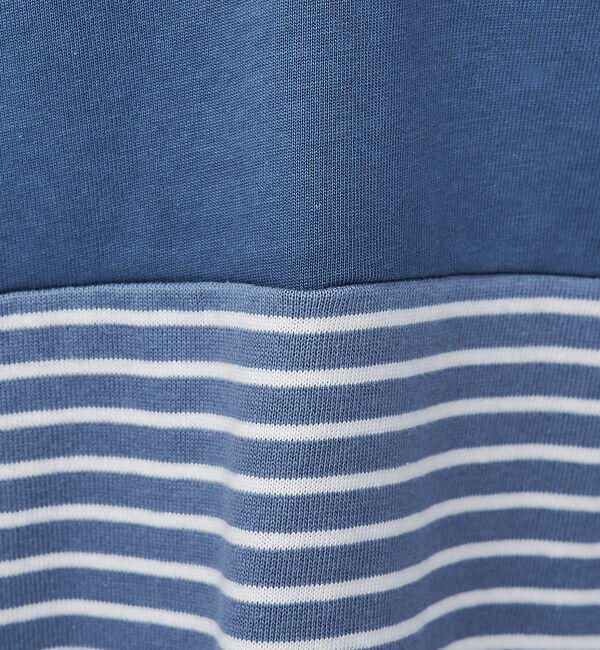 ABAHOUSE「【ミドルウェイト】ボーダーコンビ 半袖 Tシャツ」|Tシャツ・カットソー|