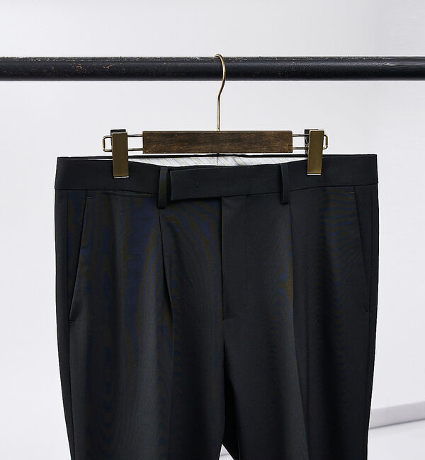 ABAHOUSE「【セットアップ対応/BRERA】ストレッチ ポプリン スラックス」|スラックス|