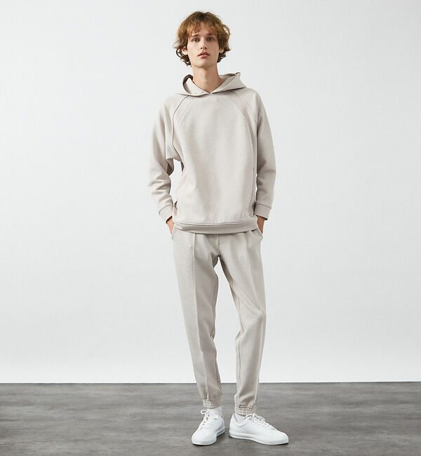 ABAHOUSE「【セットアップ対応】カルゼダンボール　プルオーバーパーカー」|パーカー|