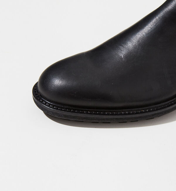 alfredoBANNISTER「ベロア切替 サイドゴアブーツ」|ショートブーツ|