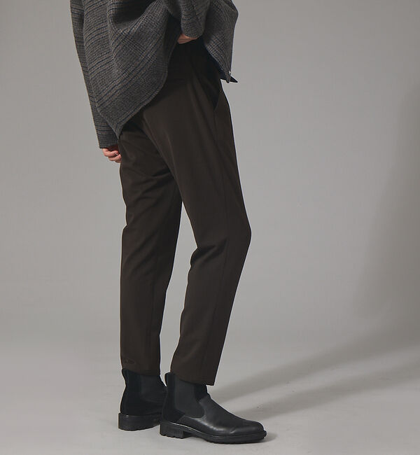 alfredoBANNISTER「ベロア切替 サイドゴアブーツ」|ショートブーツ|