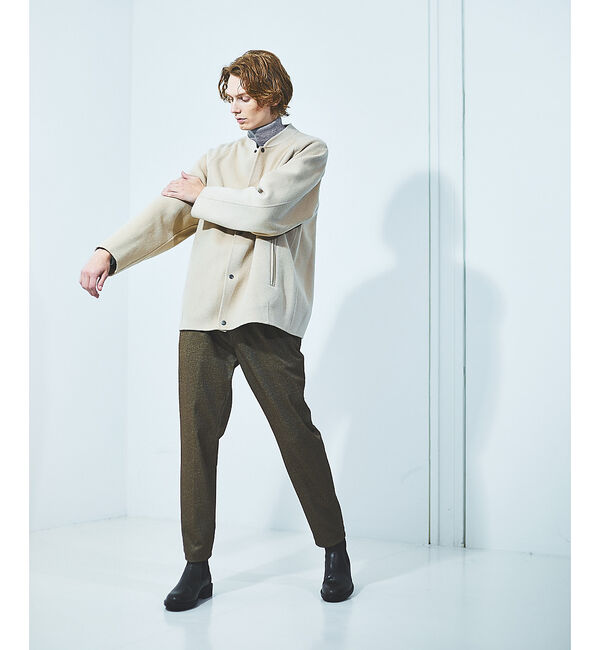 alfredoBANNISTER「ベロア切替 サイドゴアブーツ」|ショートブーツ|