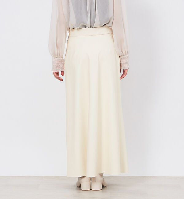 Rouge vif「シープレザークロススカート」|スカート|