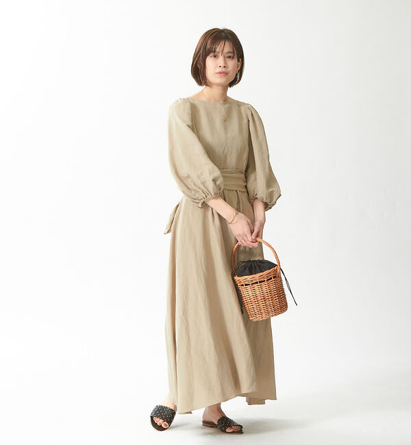 Rouge vif「3WAYリネンワンピース」|ワンピース|