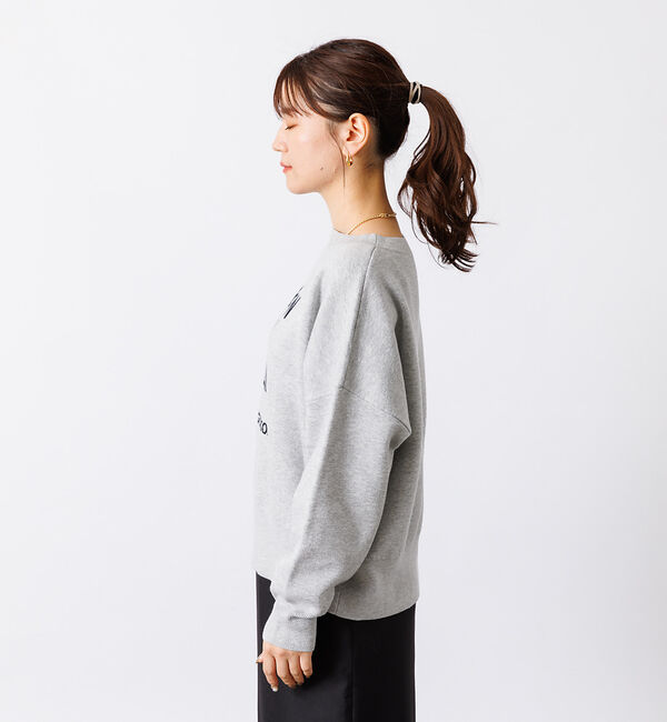 Rouge vif「【一部店舗限定】 ジャガードロゴニット」|ニット・セーター|