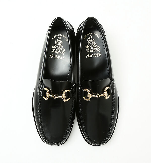 Rouge vif「【ARTESANOS/アルテサノス】 ビットローファー　RA-600-G-OX」|ローファー|