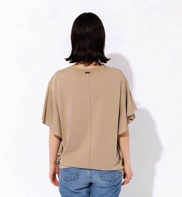 Rouge vif「＜別注＞【MICA&DEAL /マイカアンドディール】ロゴTシャツ / フレアス」|Tシャツ・カットソー|