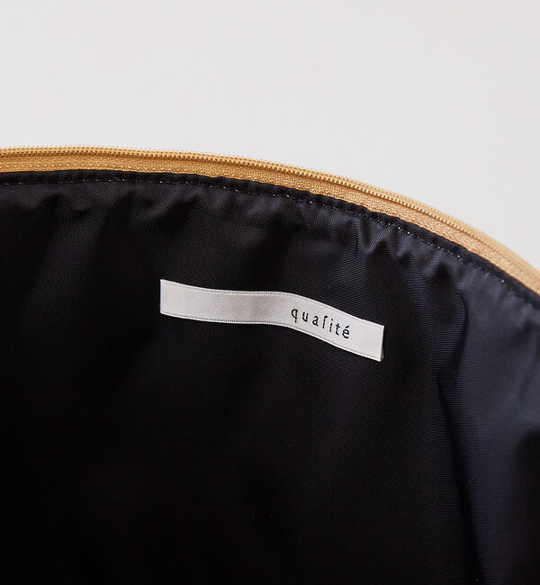 qualite「PVCトート(ジュートポーチ付き)/A4トートバッグ」|トートバッグ|