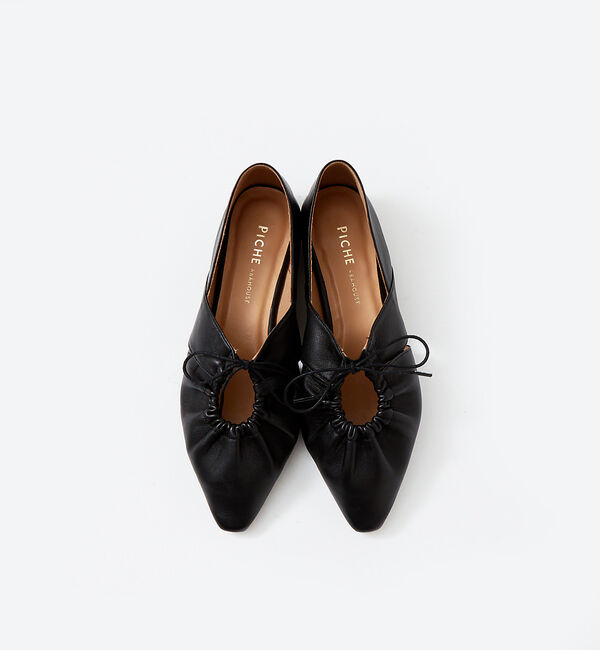 AU BANNISTER「ソフトレザーシャーリングバブーシュ」|その他|