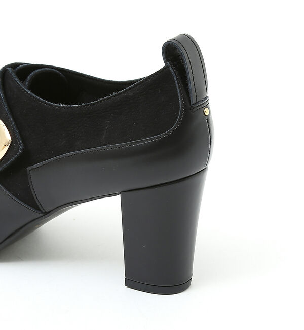 AU BANNISTER「モチーフ付きポインテッドブーティー」|ショートブーツ|