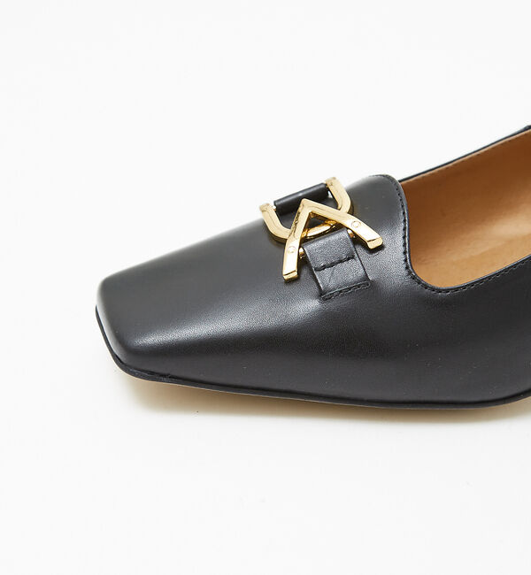 AU BANNISTER「【アイコニックシリーズ】甲深パンプス」|パンプス|