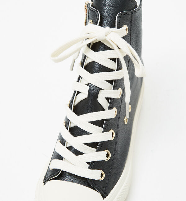 AU BANNISTER「【販売店舗限定】サイドジップハイカットスニーカー」|スニーカー|