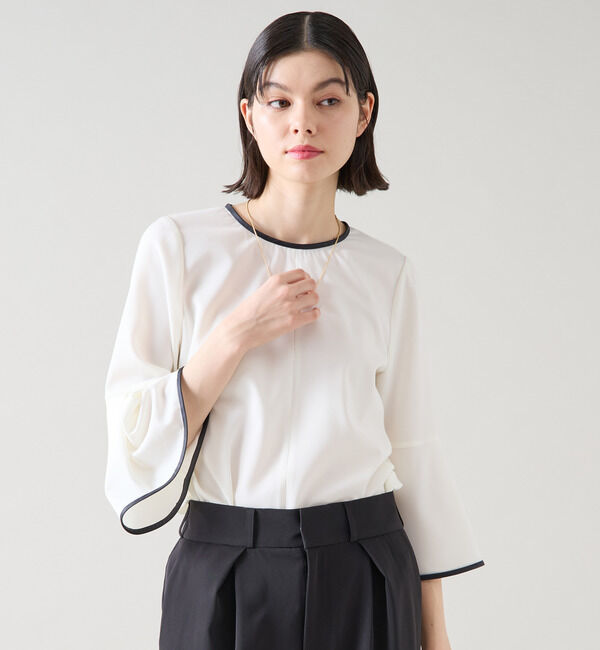 TIARA「フレアスリーブブラウス」|シャツ・ブラウス|