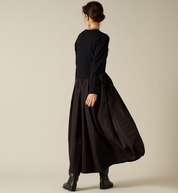 Liesse「布帛コンビニットワンピース」|ワンピース|