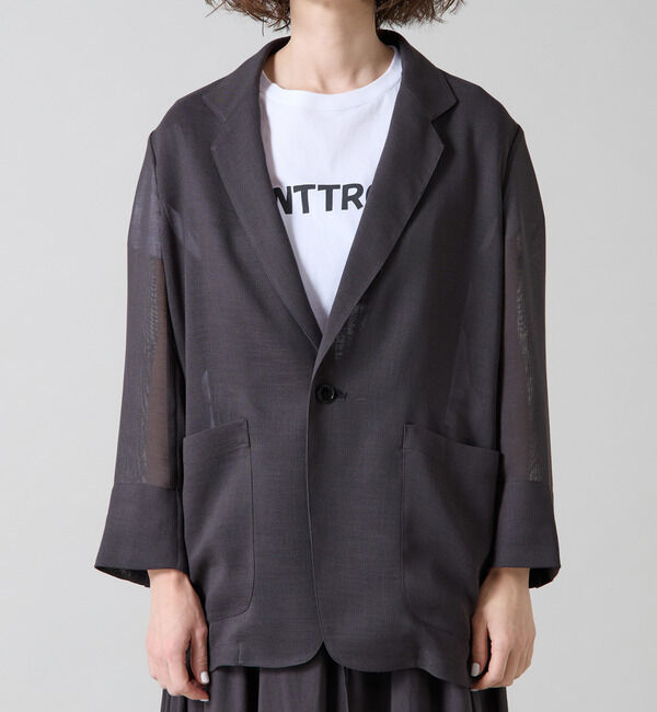 Liesse「メッシュテーラードジャケット」|テーラードジャケット|