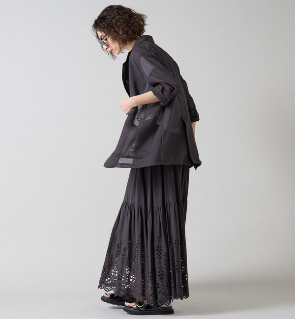 Liesse「メッシュテーラードジャケット」|テーラードジャケット|