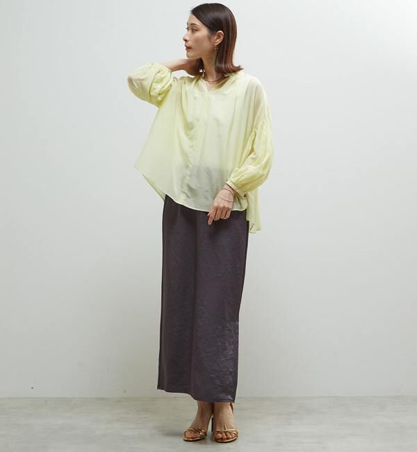 Soffitto「《定番》ギャザーブラウス」|シャツ・ブラウス|