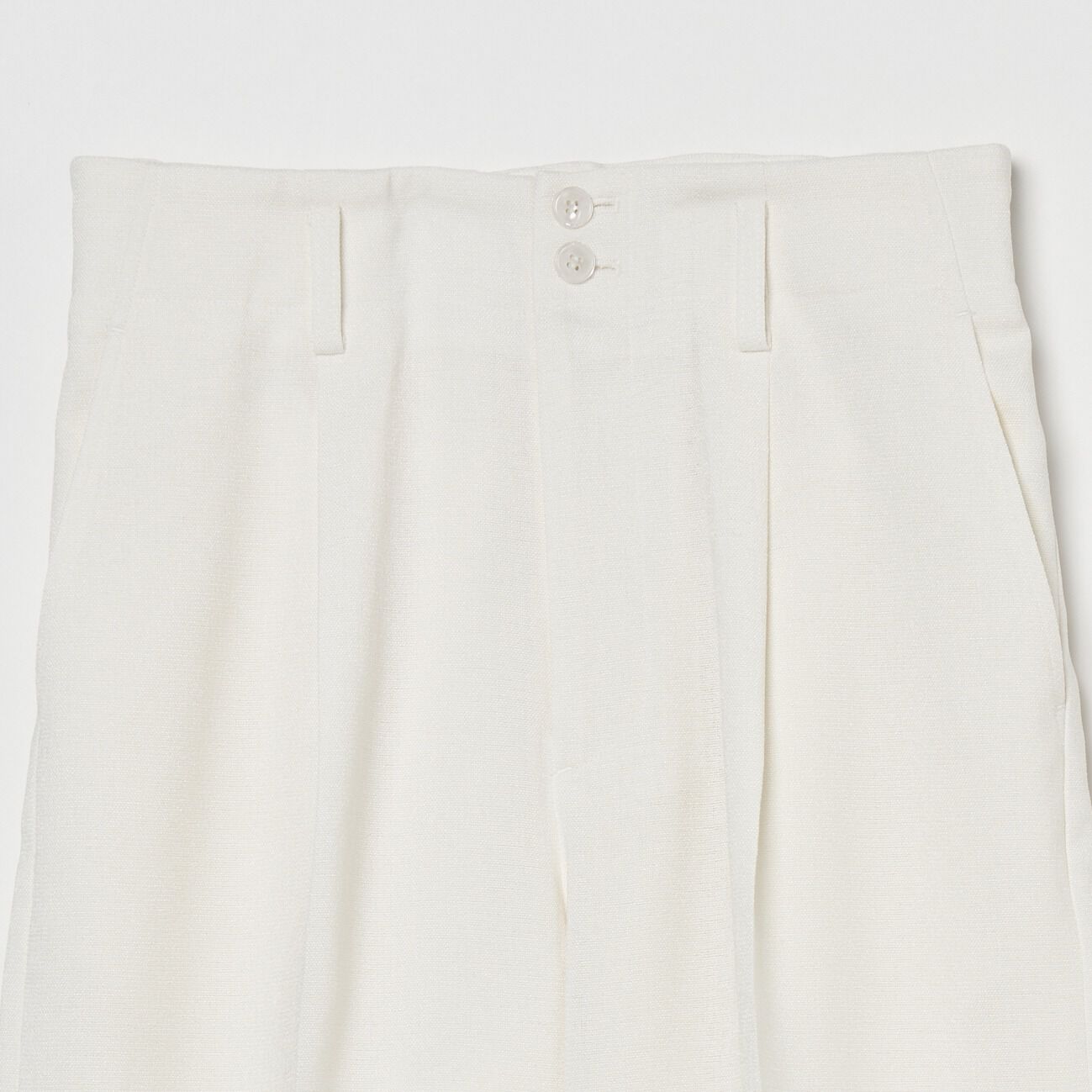 HELIOPOLE「HELIOPOLE FAUX LINEN STRAIGHT PANTS」|チノ|