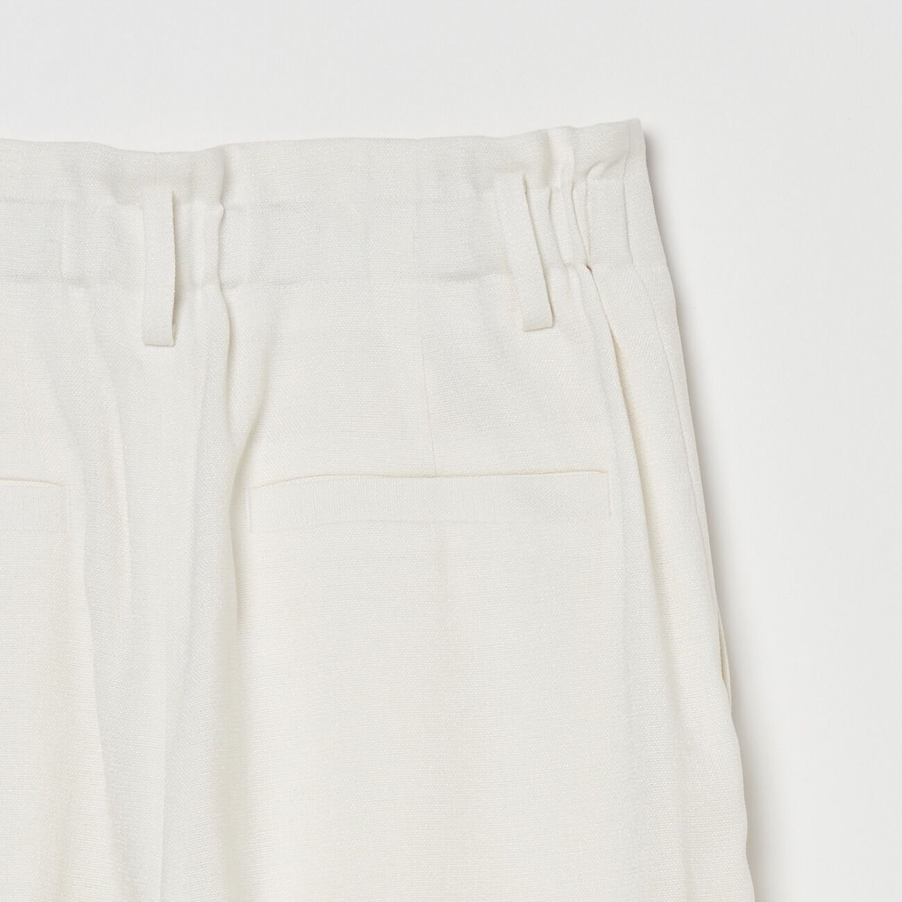 HELIOPOLE「HELIOPOLE FAUX LINEN STRAIGHT PANTS」|チノ|