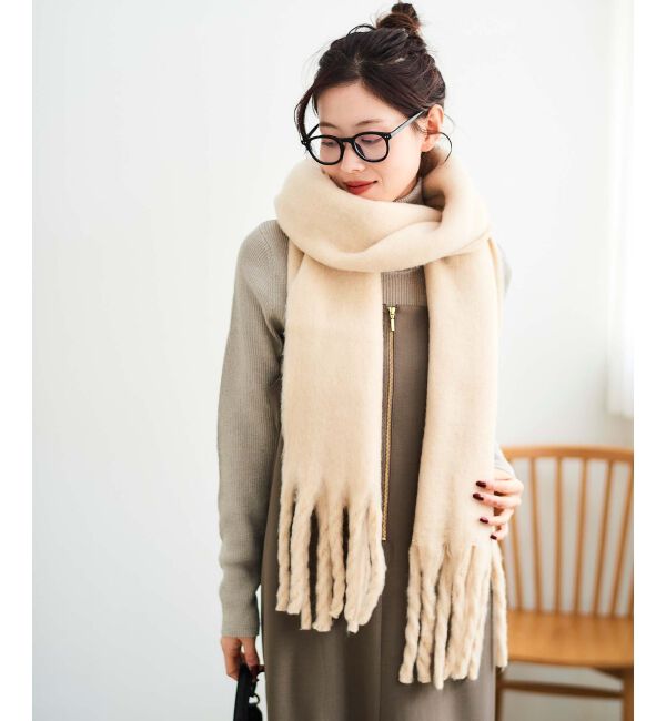 le.coeur blanc「Fluffyストール」|ストール|