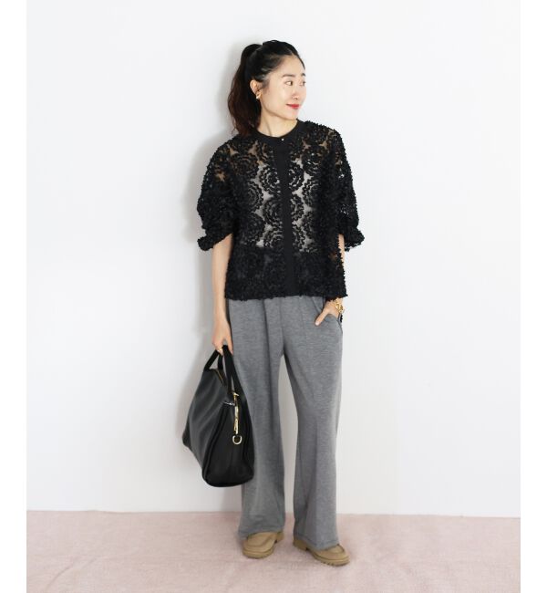  「TORRAZZO DONNA別注フラワーレースブラウス」|シャツ・ブラウス|