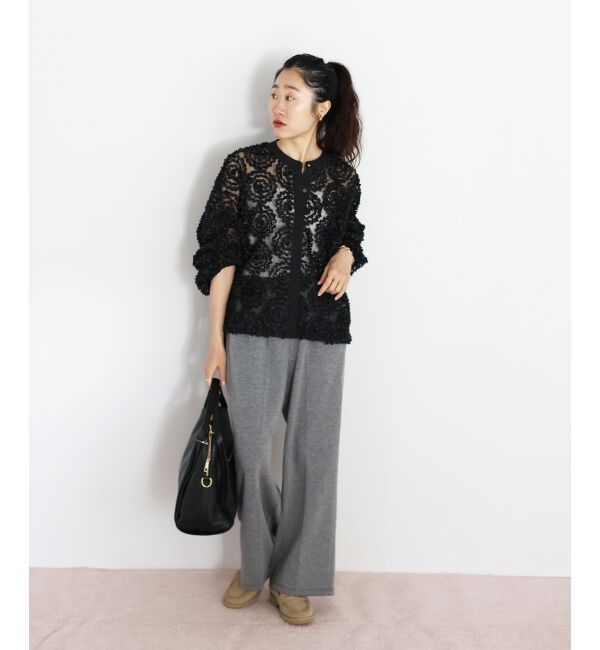  「TORRAZZO DONNA別注フラワーレースブラウス」|シャツ・ブラウス|