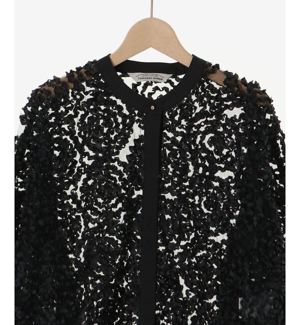  「TORRAZZO DONNA別注フラワーレースブラウス」|シャツ・ブラウス|