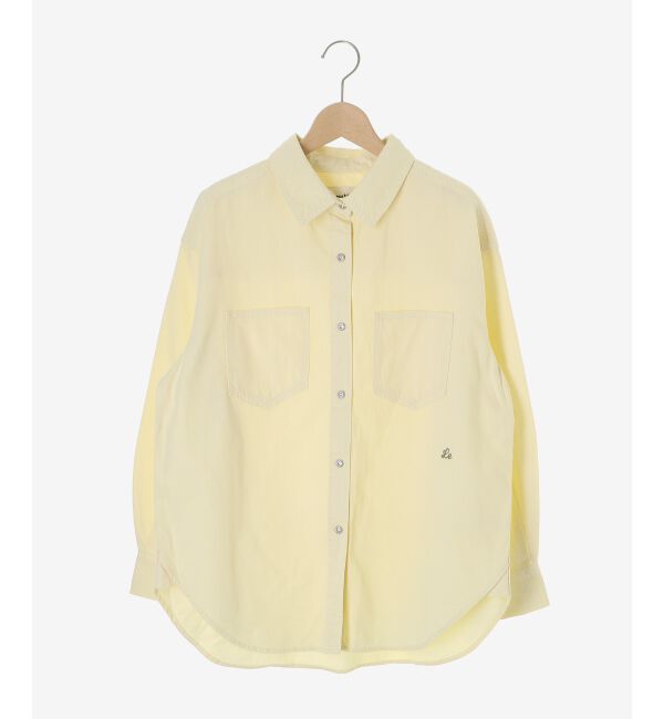  「エンブロイダリーカラーオーバーシャツ」|シャツ・ブラウス|