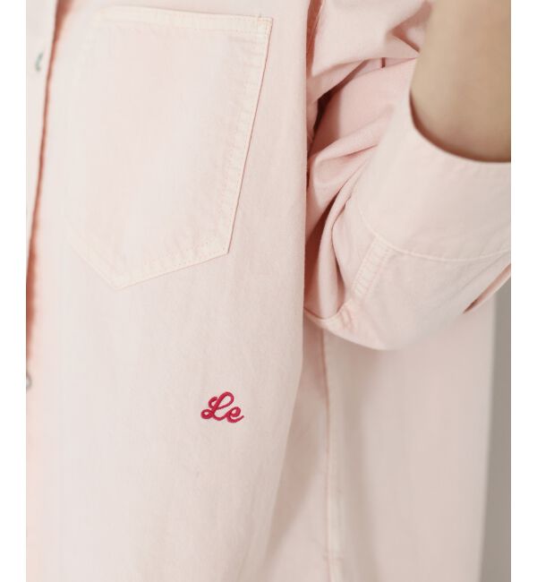  「エンブロイダリーカラーオーバーシャツ」|シャツ・ブラウス|