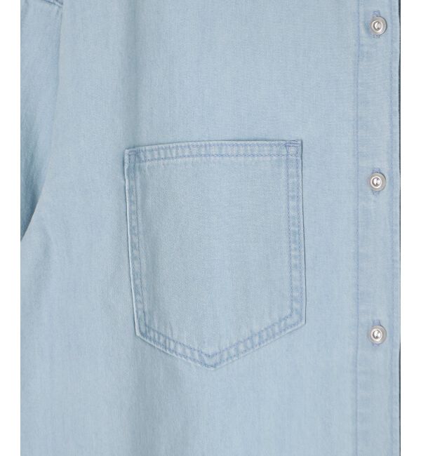  「エンブロイダリーカラーオーバーシャツ」|シャツ・ブラウス|