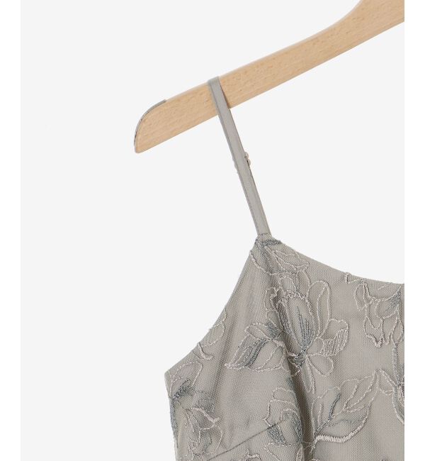  「フラワーエンブロイダリーセットドレス」|ドレス|