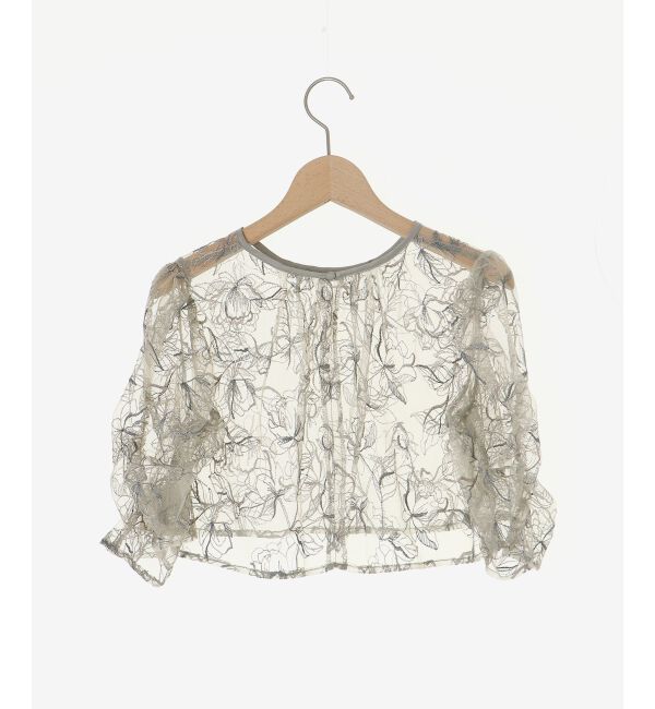  「フラワーエンブロイダリーセットドレス」|ドレス|