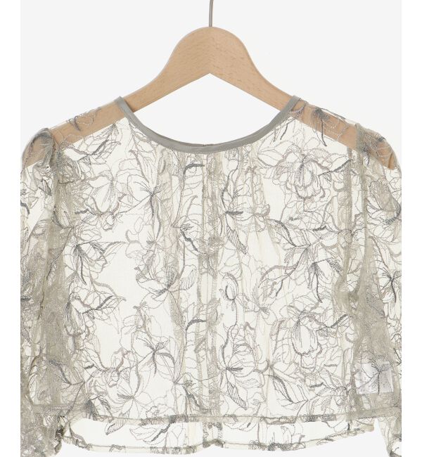  「フラワーエンブロイダリーセットドレス」|ドレス|