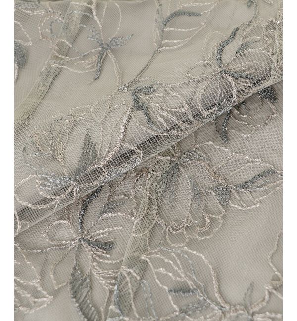  「フラワーエンブロイダリーセットドレス」|ドレス|