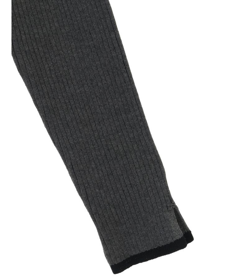 earth music&ecology「バイカラートリムニットカーディガン」|カーディガン|